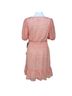 Express 100% Polyester Polka Dots Orange White Cocktail Dress Size S - photo 2