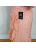 Express 100% Polyester Polka Dots Orange White Cocktail Dress Size S - photo 13