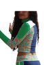 Free People Floral Blue Rash Guard Size S - photo 2
