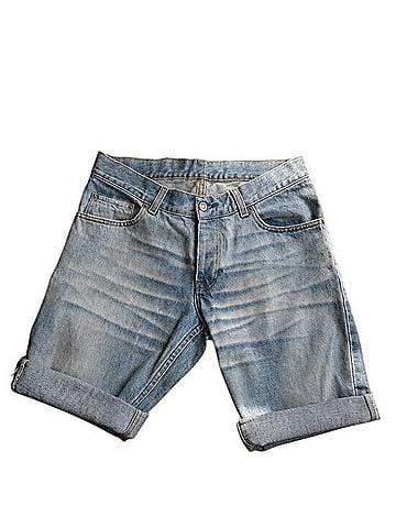 Helmut Lang Denim Shorts (view 1)