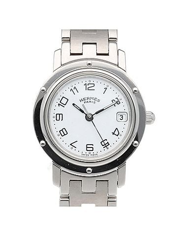 Hermès Hermes Clipper Watch, Stainless Steel CL4.210 Quartz Women's Watch (view 1)