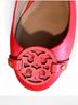 Tory Burch 100% Leather Red Flats Size 7 - photo 8