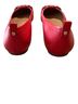 Tory Burch 100% Leather Red Flats Size 7 - photo 2