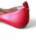 Tory Burch 100% Leather Red Flats Size 7 - photo 5
