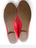 Tory Burch 100% Leather Red Flats Size 7 - photo 6