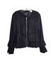 INC International Concepts 90% Polyester 10% Spandex 100% Polyester Solid Black Jacket Size M - photo 1