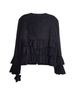 INC International Concepts 90% Polyester 10% Spandex 100% Polyester Solid Black Jacket Size M - photo 2