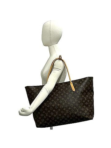 Louis Vuitton LOUIS VUITTON Raspail GM Monogram Leather Tote Bag, Handbag, Business Brown 38938 (view 2)