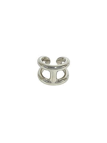 Hermès HERMES Osmos GM Ring, Sterling Silver 925, Accessory, Jewelry, Silver, 36367 (view 1)