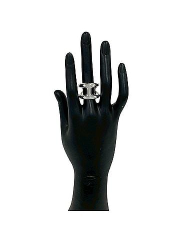 Hermès HERMES Osmo's GM Ring, Sterling Silver 925, Accessory, Item Number 36318 (view 2)