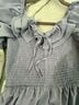 Francesca's Blue Casual Dress Size M - photo 5