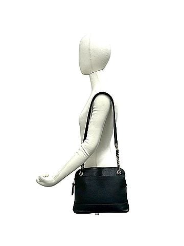Chanel CHANEL Vintage Caviar Skin Shoulder Bag/Tote Bag, Black, 27089 (view 2)