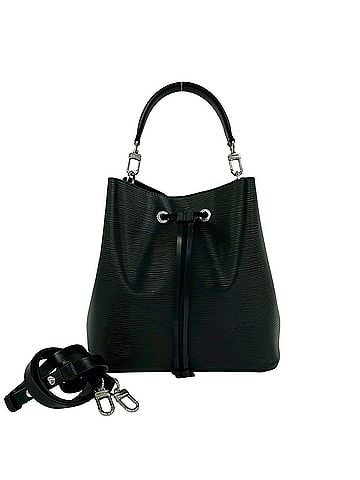 Louis Vuitton LOUIS VUITTON NeoNoe Epi Leather 2-way Handbag/Shoulder Bag, Black (Noir), 31045 (view 1)