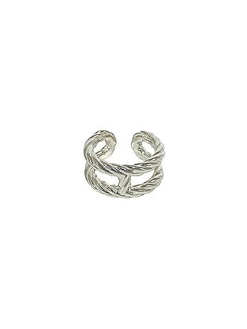 Hermès HERMES Chaine d'Ancre Area 2 Ring, Sterling Silver 925, Accessory, Item No. 39384 (view 1)