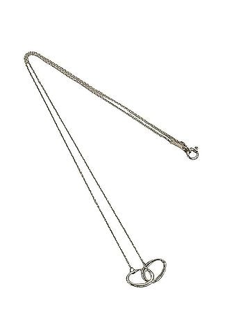 Tiffany & Co. TIFFANY&amp;Co. Tiffany Vintage Double Loop Necklace, Sterling Silver 925 Pendant, Accessory, 37105 (view 1)