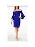 Calvin Klein 94% Polyester 6% Spandex 100% Polyester Solid Blue Cocktail Dress Size 8 - photo 7