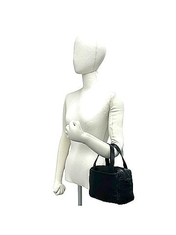Loewe LOEWE Vintage Anagram Logo Nappa Leather Handbag Mini Tote Bag Black 92663 (view 2)