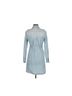 Seraphine 100% Cotton Blue Long Sleeve Button-Down Shirt Size 6 - photo 2