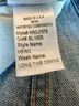 SLVRLAKE 100% Cotton Blue Jeans Size 25 waist - photo 7