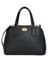Coach 100% Leather Black Leather Satchel One size - photo 1