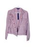 Jane and Delancey 100% Lyocell Solid Pink Purple Jacket Size S - photo 1