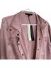 Jane and Delancey 100% Lyocell Solid Pink Purple Jacket Size S - photo 3