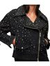 ALLSAINTS Black Denim Jacket Size 12 - photo 3