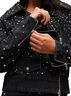 ALLSAINTS Black Denim Jacket Size 12 - photo 1