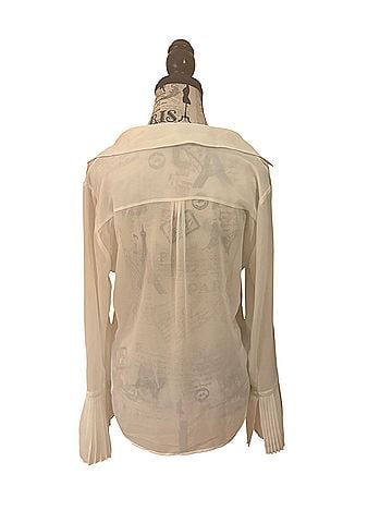 White House Black Market Long Sleeve Blouse (view 2)