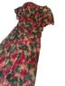 Coast 100% Chiffon Print Multi Color Cocktail Dress Size M - photo 2