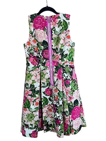 Eliza J Floral Fit-and-Flare Dress Cocktail Dress (view 2)
