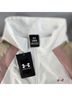 Under Armour 100% Nylon 100% Polyester Color Block White Tan Multi Color Windbreaker Size L - photo 3