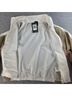 Under Armour 100% Nylon 100% Polyester Color Block White Tan Multi Color Windbreaker Size L - photo 4