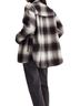 Madewell 100% Cotton Plaid Black White Button-Down Shirt Size M - photo 2
