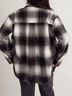 Madewell 100% Cotton Plaid Black White Button-Down Shirt Size M - photo 3