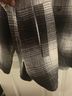 Madewell 100% Cotton Plaid Black White Button-Down Shirt Size M - photo 6