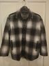 Madewell 100% Cotton Plaid Black White Button-Down Shirt Size M - photo 4