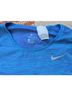 Nike 100% Polyester Solid Blue Long Sleeve Top Size M - photo 3