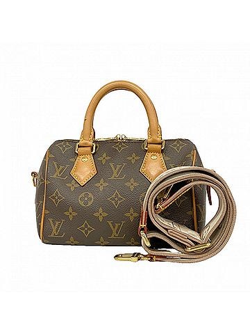 Louis Vuitton Louis Vuitton Monogram Speedy Bandoulière 20 Handbag M46222 Brown Beige 2-way bag for women (view 1)
