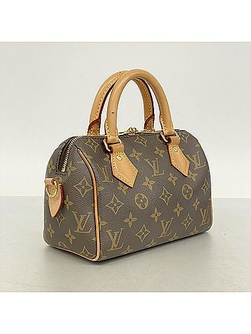 Louis Vuitton Louis Vuitton Monogram Speedy Bandoulière 20 Handbag M46222 Brown Beige 2-way bag for women (view 2)