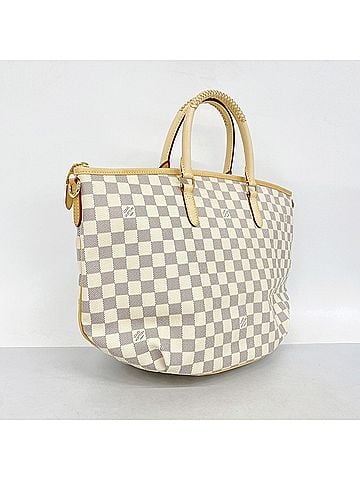 Louis Vuitton Louis Vuitton Damier Azur Riviera MM Handbag N48252 White 2-way bag for women (view 2)
