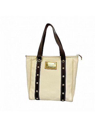 Louis Vuitton Louis Vuitton Antigua Cabas MM Tote Bag M40036 Ecru (Women's) (view 1)