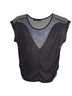 Runway Paris 100% Polyester Blue Black T-Shirt Size M - photo 2