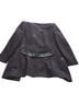 Paul Stanley Houndstooth Purple Black Blazer Size 4 - photo 2