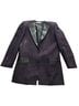 Paul Stanley Houndstooth Purple Black Blazer Size 4 - photo 1