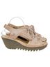 FLY London Pink Gold Wedges Size 8 - photo 5