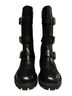Schutz 100% Leather Black Boots Size 9 1/2 - photo 2