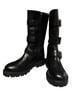 Schutz 100% Leather Black Boots Size 9 1/2 - photo 4