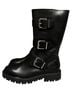 Schutz 100% Leather Black Boots Size 9 1/2 - photo 5