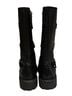 Schutz 100% Leather Black Boots Size 9 1/2 - photo 9